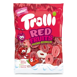 Trolli | Bonbons | Mini anneaux | Yaourt 200 gr