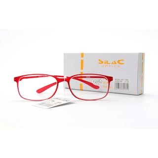 Silac optics | Leesbril | Flex | Rood | 1.25 
