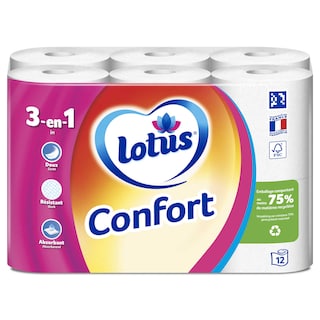 Lotus | Toiletpapier | 2-Laags | Eco 