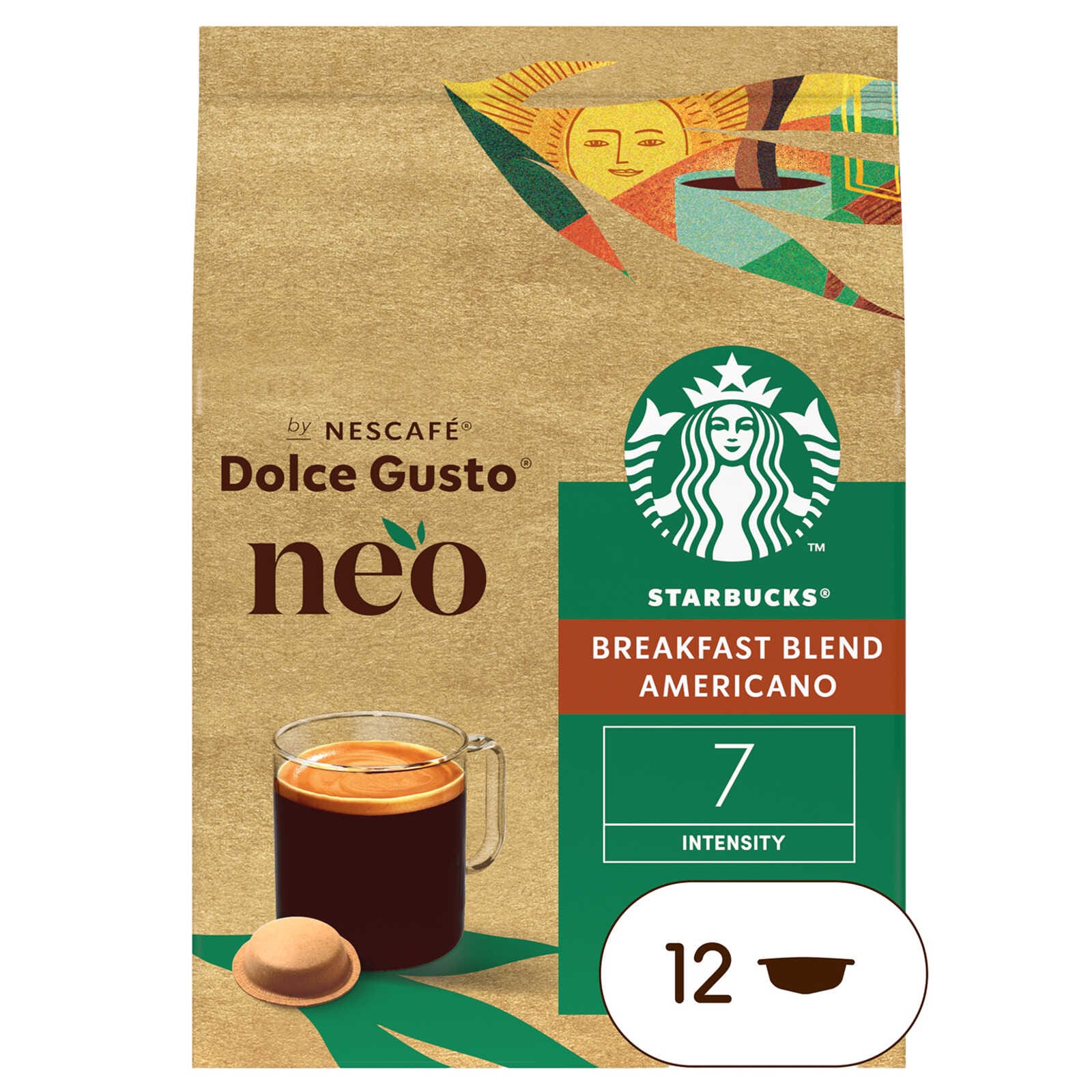 Starbucks Koffie | Breakfast blend | Neo DG Caps
