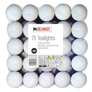 Delhaize | 75 bougies chauffe plats | 4h 