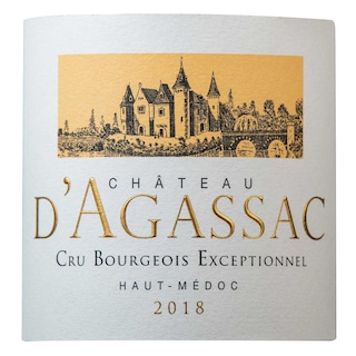 France - Bordeaux | Château d'agassac | Houten Kist | 2018 | Rood 