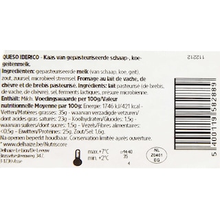 Delhaize | Queso Iberico | Mini portie 118 gr