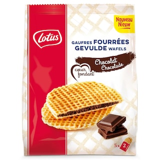 Lotus | Gaufre fourree | Chocolat 