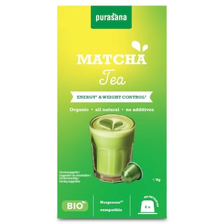 Purasana | Thé | Matcha | Capsules | Bio 