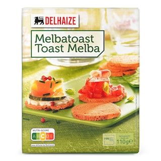 Delhaize | Toast | Melba | Rond 