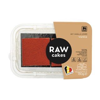 Delhaize | Raw Cakes Vanille Glutenvrij 