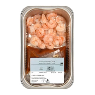 Delhaize | Wok | Scampi | Aigre-douce 