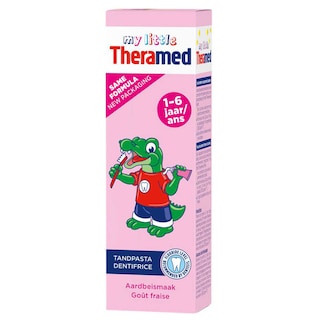 Theramed | Tandpasta | Kind | Junior | 1-6 jaar | Aardbei 