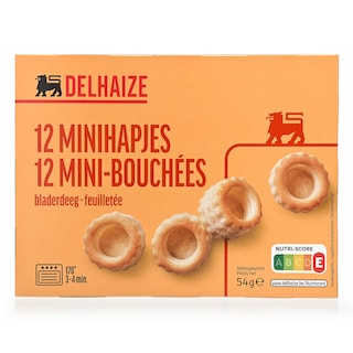 Delhaize | Minihapjes | 12S 54 gr