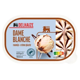 Delhaize | Roomijs | Dame blanche 