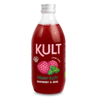 Kult | Kefir de fruits | Framboise | Basilic | Bio 33 cl