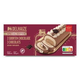 Delhaize | Stronk | 3 chocolades 