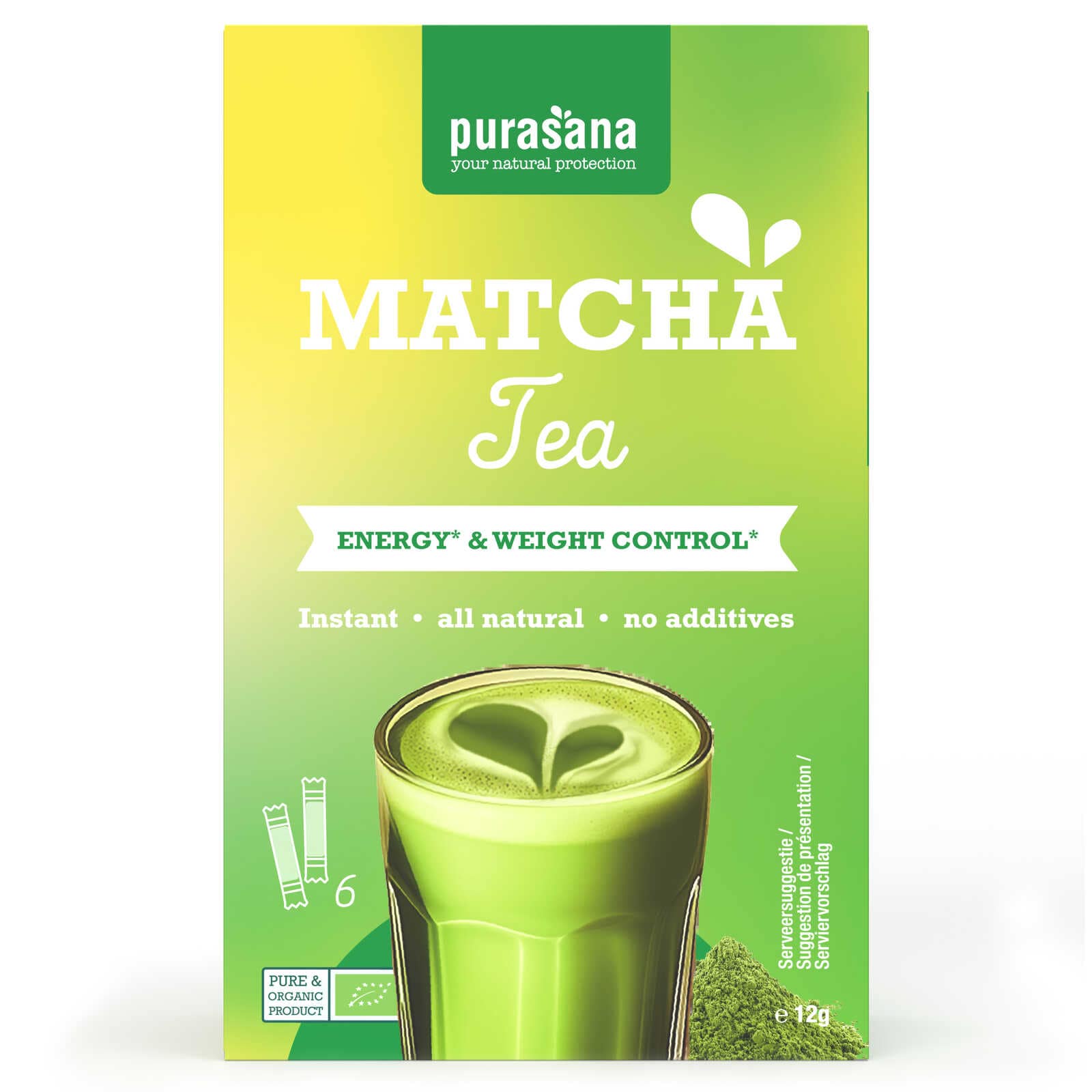 Purasana Thee | Matcha | Poeder | Bio