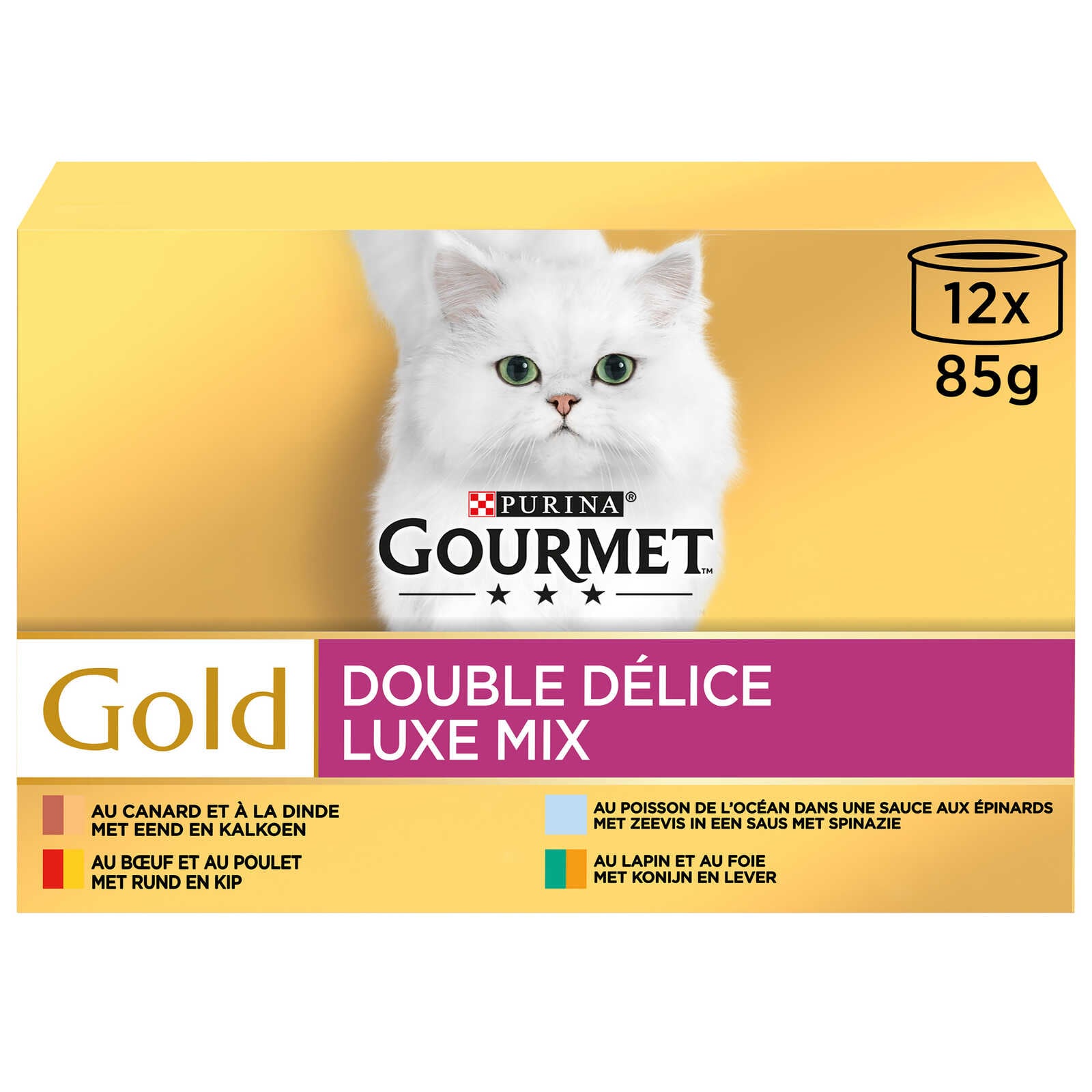 Gourmet Kattenvoeding | Luxe Mix | Vis