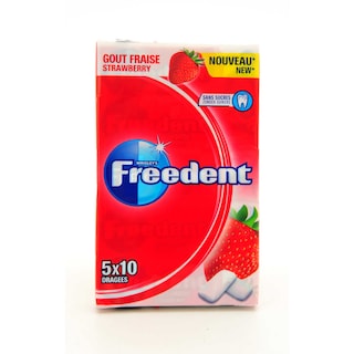 Freedent | Chewing gum | Fraise 