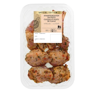 Delhaize | Cuisses et filets | Caille | Aux Herbes 