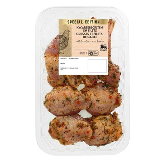 Delhaize | Bouten en filets | Kwartel | Met kruiden 