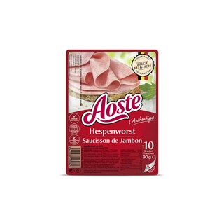 Aoste | Authentique | Saucisson de jambon | Tranches 