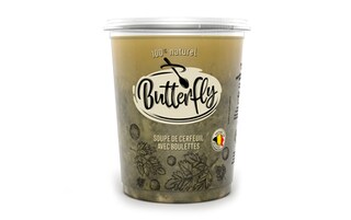 Butterfly | soep | Kervel | Balletjes 