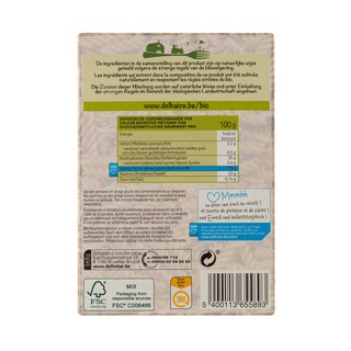 Delhaize | Bio | Pâtes | Fusilli | Petit pois 