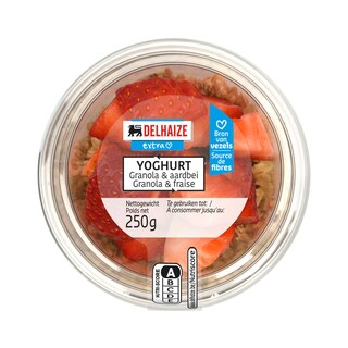Delhaize | YOGH AARDBEI 250G 