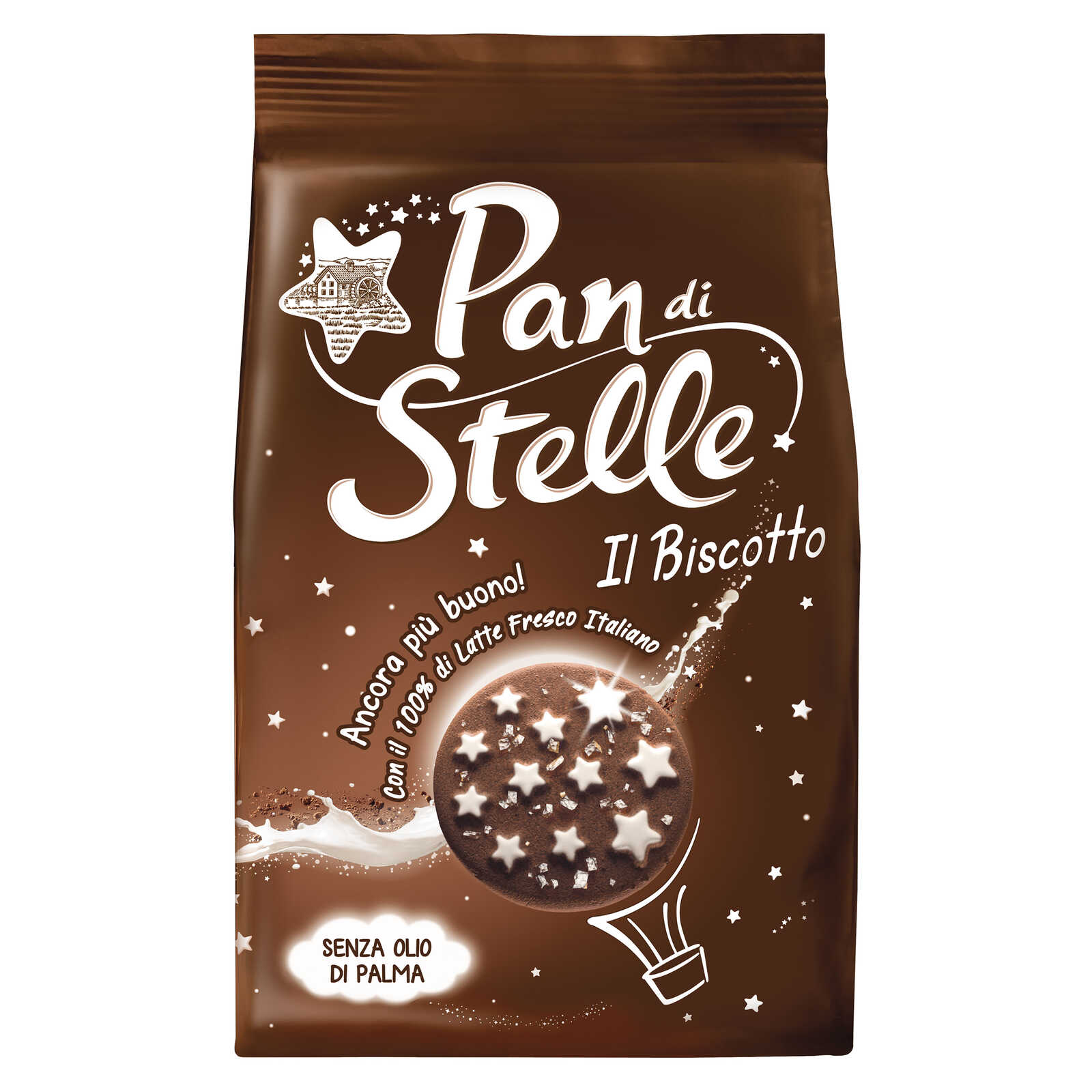 Mulino Bianco Koekjes | Chocolade Hazelnoot | Sterren