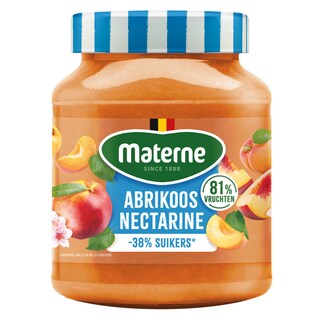 Materne | Fruit à tartiner | Abricot | Nectarine 335 gr