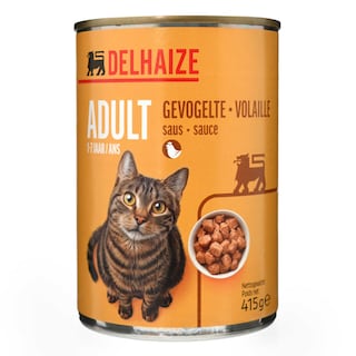 Delhaize | Bouchées chats sauce volaille 