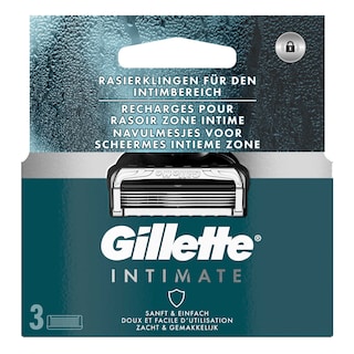 Gillette | Intimate | Mesjes | Intiem | 3st 3 st