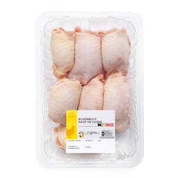 Delhaize | Hauts de cuisses | Poulet | Sans dos +/- 1 kg