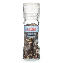 Delhaize | Epices | Poivre | 5 Baies 40 gr