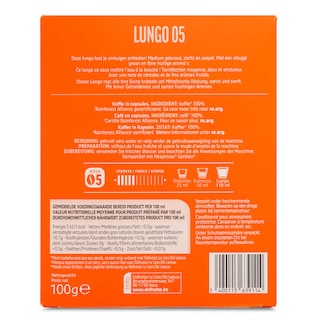 Delhaize | Koffie | Lungo 05 | 20 Caps 