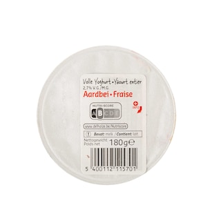 Delhaize | Yoghurt | Vol | Aardbei 