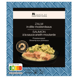Taste of Inspirations | Zalm | Atlantische | Dille moster 