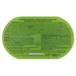 Delhaize | Haringfilets | Tartaarsaus 