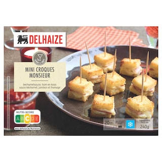 Delhaize | Mini croques | Ham&Kaas 