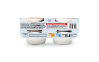 Delhaize | Yoghurt | Griekse stijl | Vol| Vanille 4 x 150 gr