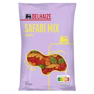 Delhaize | Bonbons | Safari | Mix 300 gr