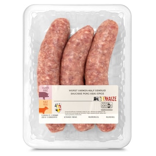 Delhaize | Worst | Varken-Kalf 390 gr