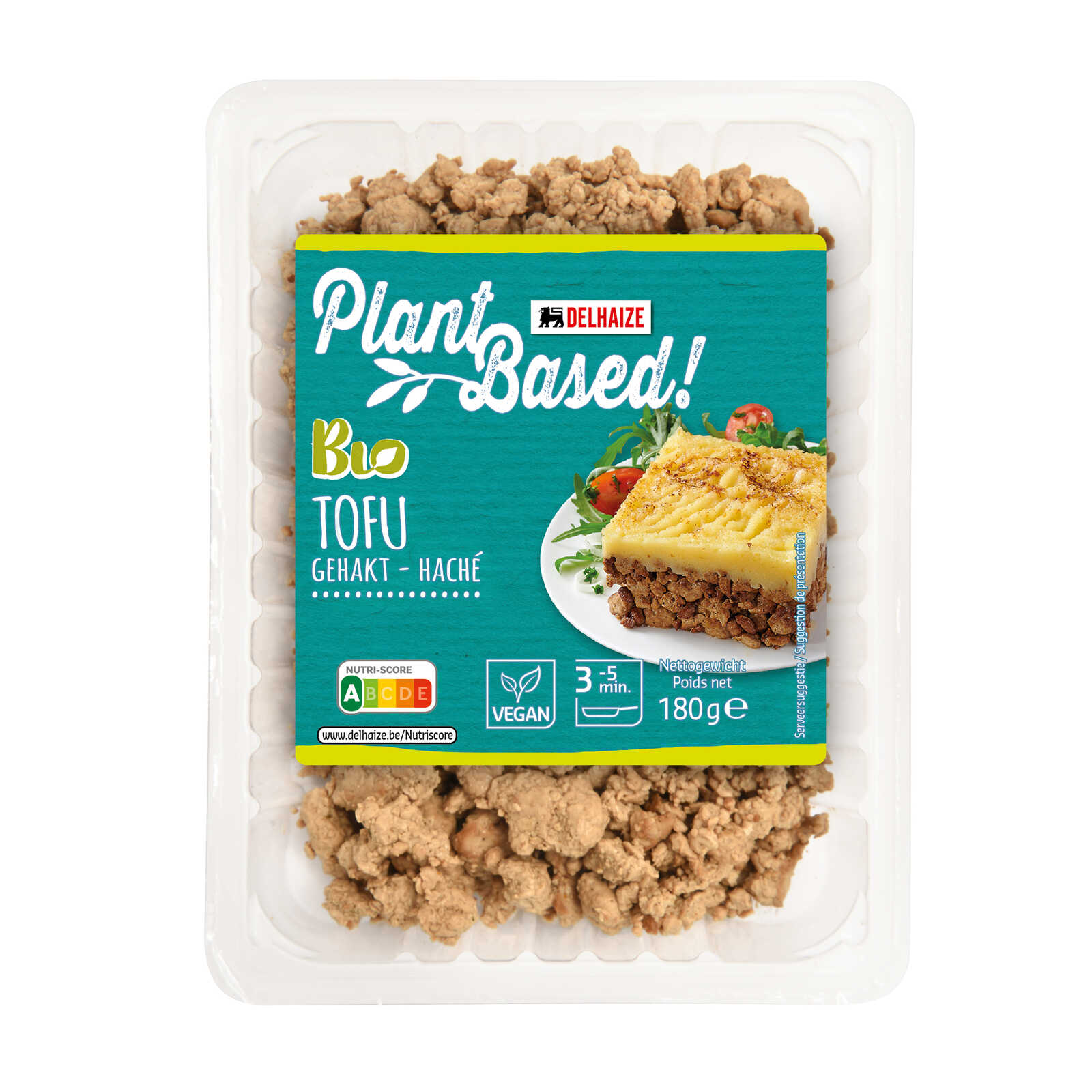 Delhaize Tofu | Gehakt | Vegan | Bio