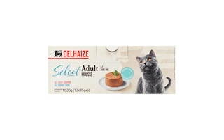 Delhaize | Aliment chat | Mousse | Poisson 