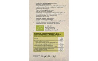 Delhaize | Bio | Kruidenthee | Rooibos | Zakjes | Bio | FT 