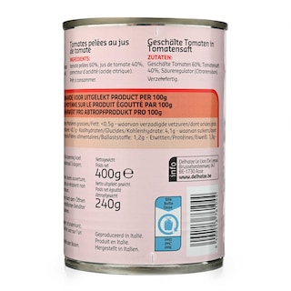 Delhaize | Tomaten | Gepelde 