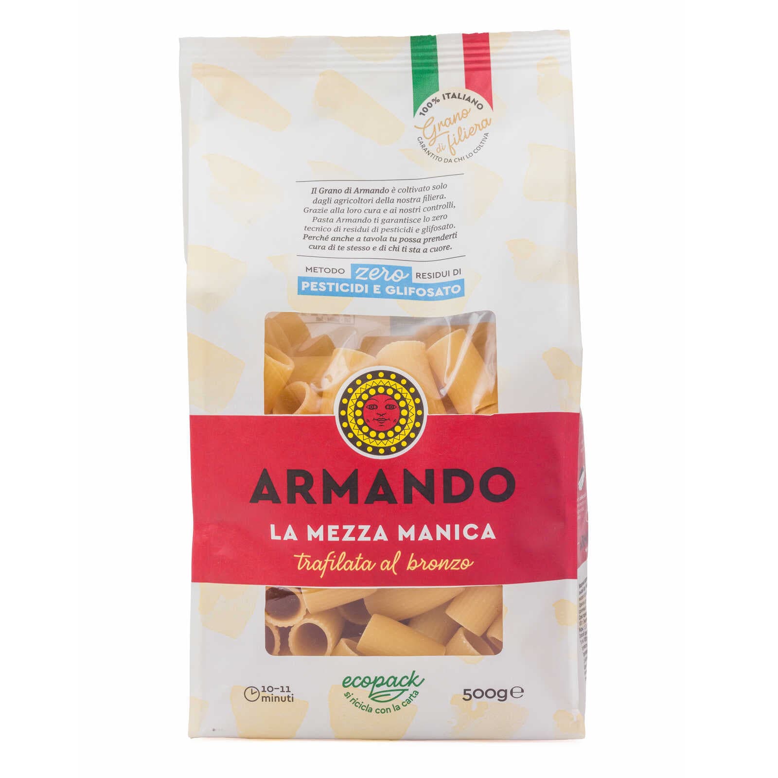 Armando Pasta | Italiaans | La mezza manica