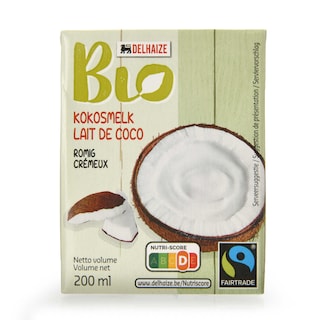 Delhaize | Bio | Coco | Lait | Bio 20 cl