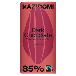 Kazidomi | Pure chocolade | 85% | Bio 