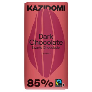 Kazidomi | Pure chocolade | 85% | Bio 85 gr