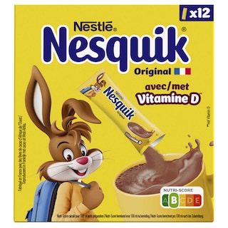 Nesquik | Cacao | Chocolat en poudre | Sticks 