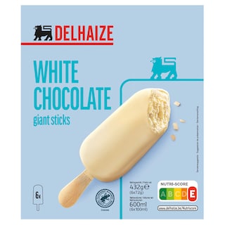 Delhaize | Giant | White | Chocolate | Sticks 